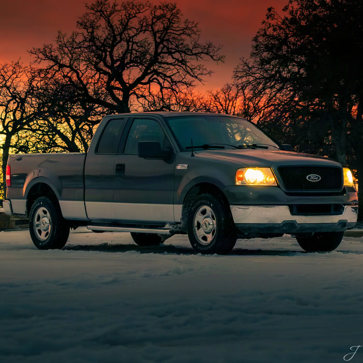 Snowy Truck